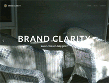 Tablet Screenshot of brandclarity.com.au